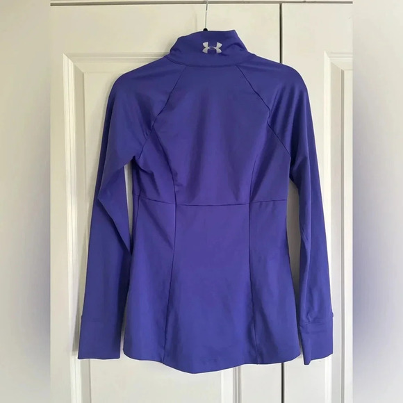 Under Armour Purple Activewear Jacket - Picture 3 of 4